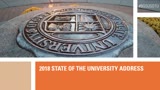 BGSU State of the University Address, 2018