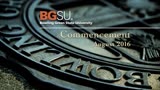 2016 Summer Commencement - Graduate/Undergraduate Colleges